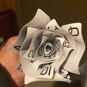 Card roses